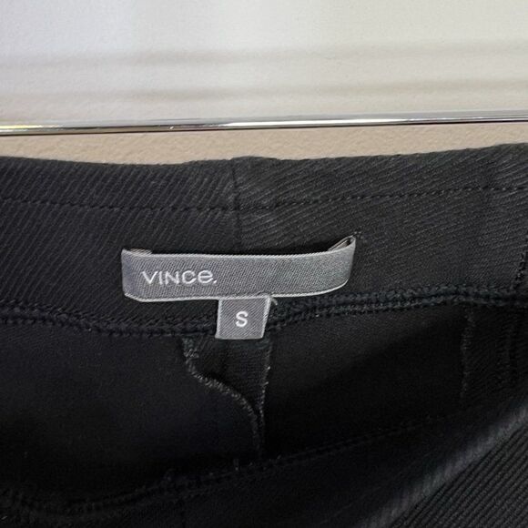 Vince Black Stretchy Twill Pull On Leggings - Picture 5 of 6